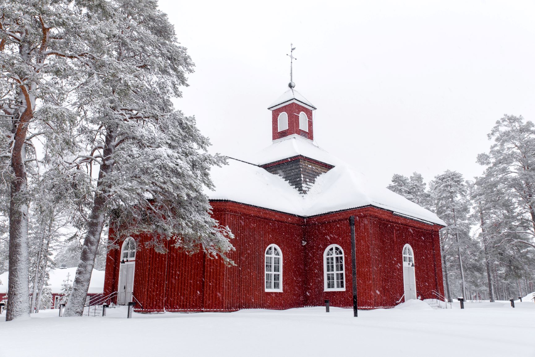 Pudasjärven kirkon ulkokuva