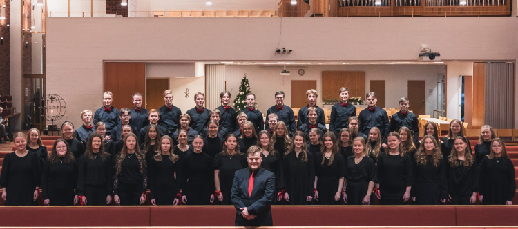 Iltalaulukonsertti Melodiam kamarikuoro, kuva Antti Hiltunen