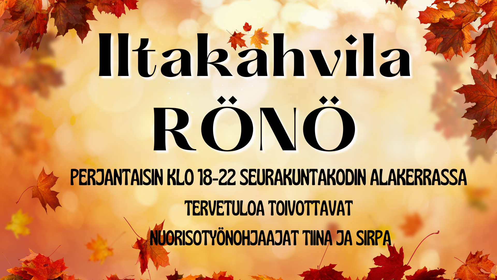 iltakahvilasyksy