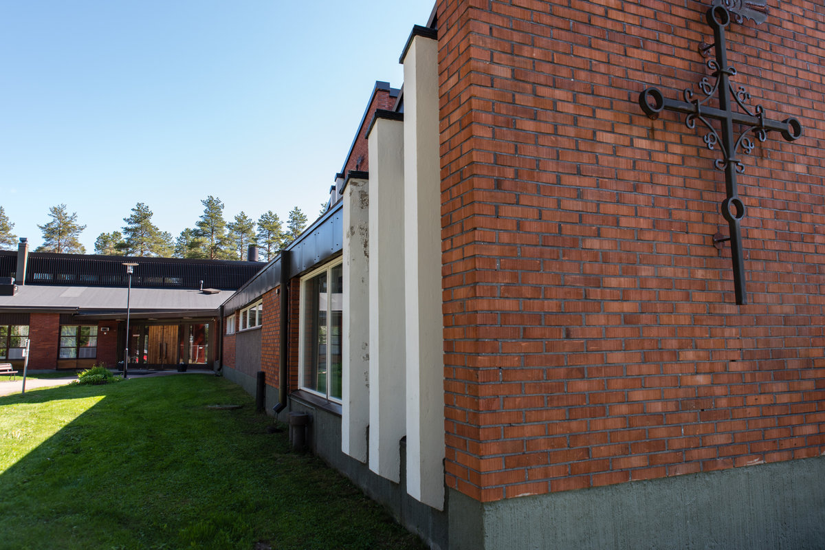 Pudasjärven seurakuntakodin ulkokuva