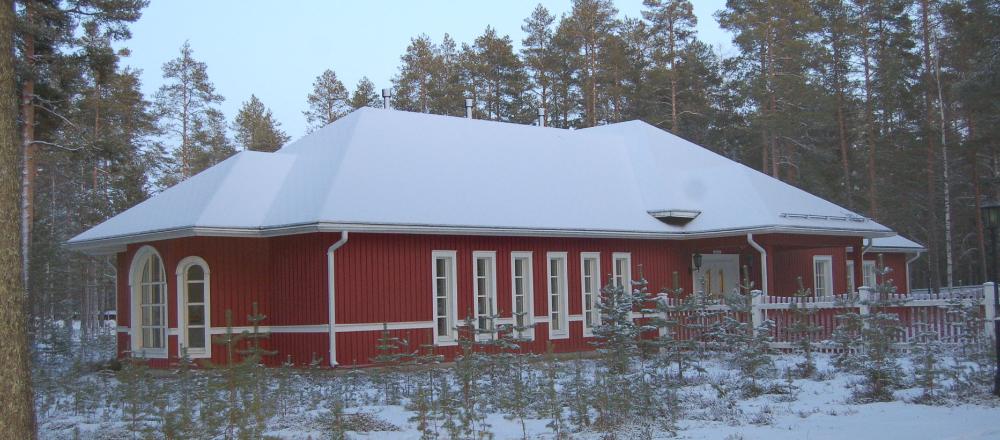 Riekinkankaan kappelin ulkokuva